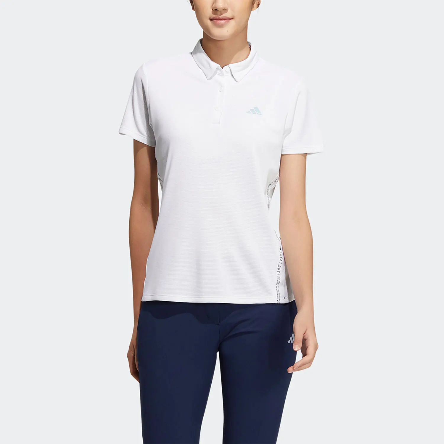 

Adidas Authentic Golf Sports Women's Breathable Short Sleeve POLO Shirt HT0036