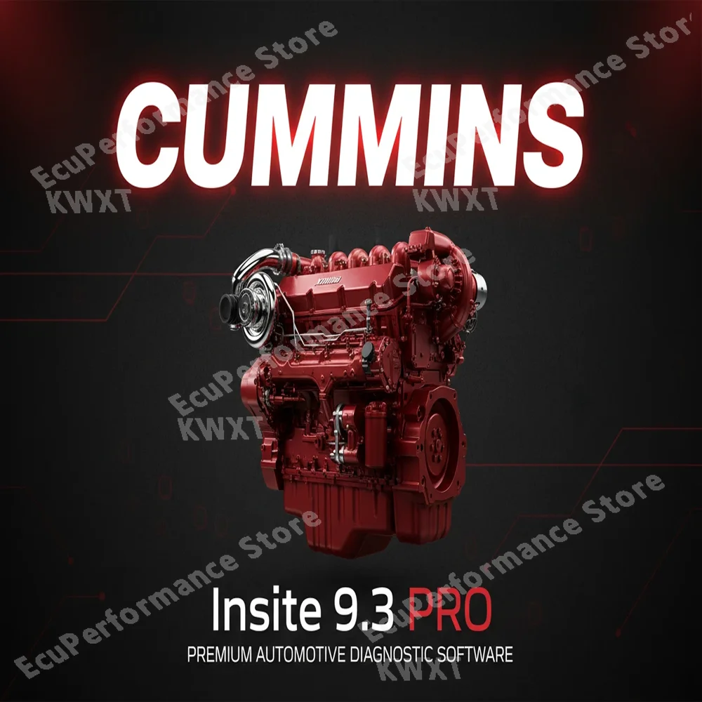 Logiciel de diagnostic Cummins Insite Pro 9.3 (2026) – Calibrations INCAL, Relecture des données ECU, Lecture/écriture, Correction des codes d'erreur, Ajustement des paramètres