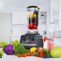 BioloMix 2200W 3HP High Power Blender with Timer Feature 2L BPA Free Jar Ideal for Smoothies Juices Food Prep and Ice Crushing