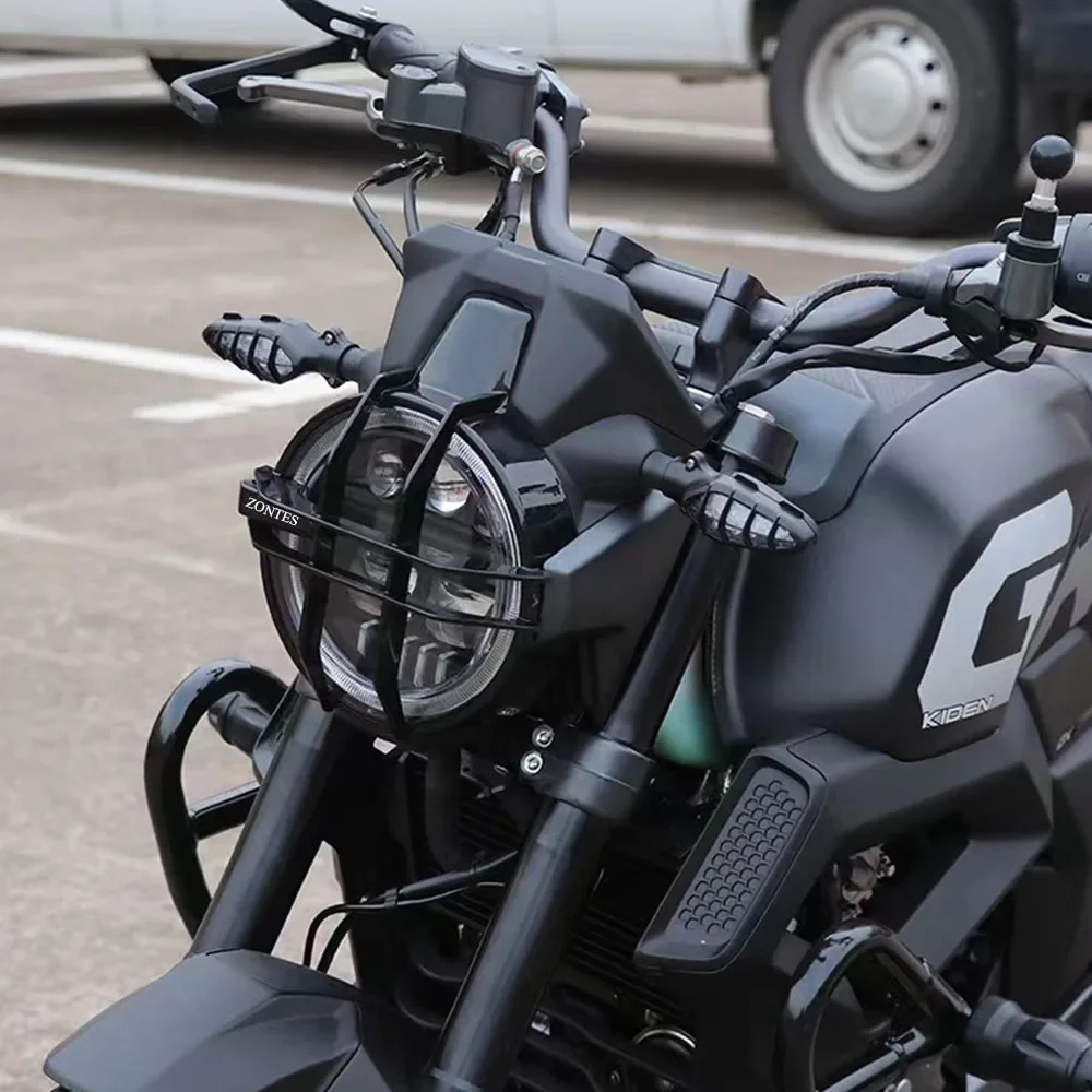 

Новая защита фар мотоцикла подходит для Zontes GK-125 GK-125X GK-155 абажур для фар для Zontes GK 125/GK 155/GK 125X