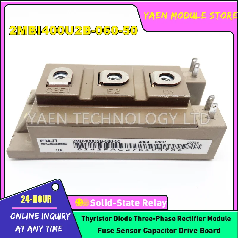 IGBT module 2MBI200U4B-120-50 2MBI300VB060-50 2MBI400U2B-060-50 2MBI400U2B-060 2MBI300U2B-060 2MBI200U2B-060 2MBI400VB-060-50