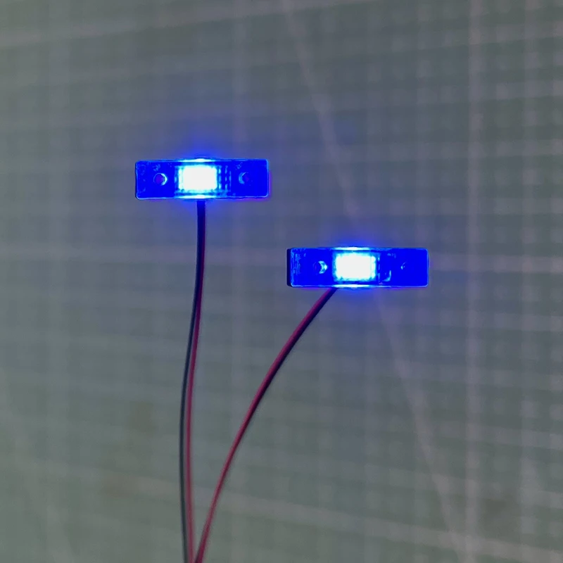 1:14e schaal LED 3V simulatie positielamp breedte-indicatielampje voor Tamiya RC Truck SCANIA 770S R620 VOLVO BENZ Arocs MAN auto