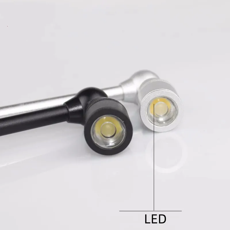 Led Pole Spotlight For Jewelry Jade and Cosmetics Display Stand Container Lamp 1W