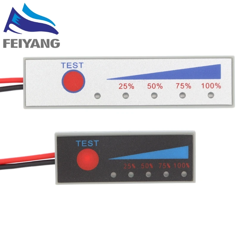 1S 2S 3S 4S 5S 4.2V-21V Bateria litowa Li-po Li-ion Pojemność Wskaźnik Płytka Wyświetlacz mocy Ładowanie Tester LED