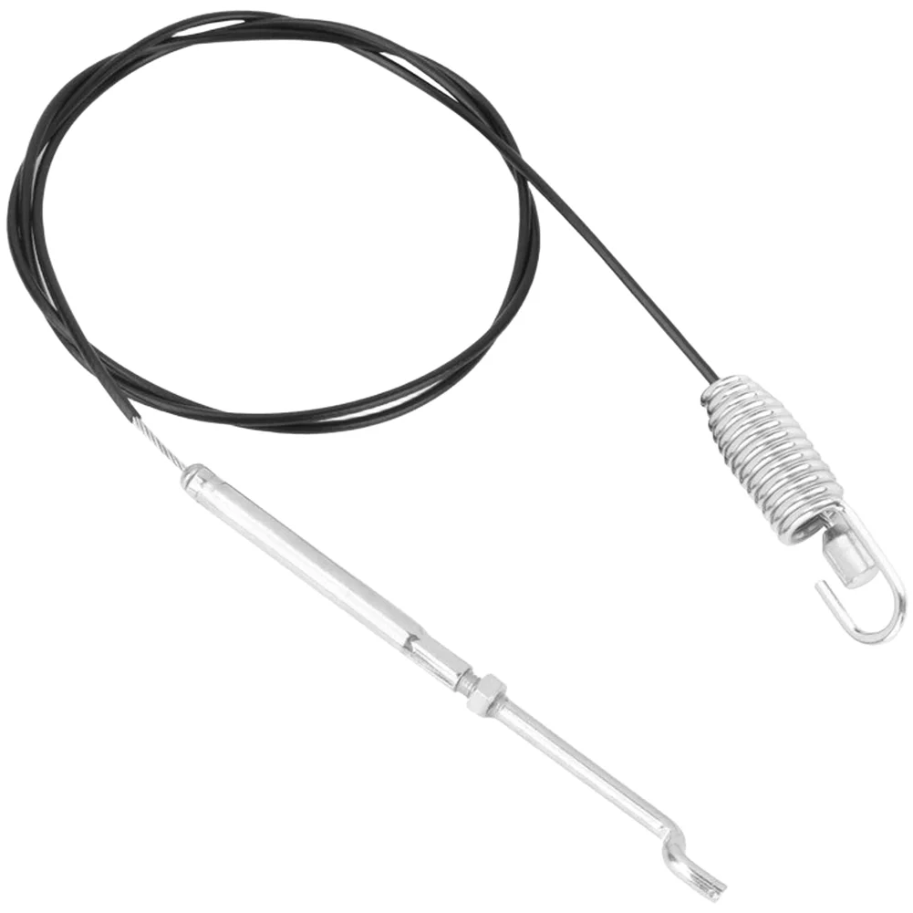 Snow Blower Auger Cable Replacement 44.9 Inch, Steel Z-Bend End For Compatible Brand Snow Thrower, 114cm/107cm Adjustable