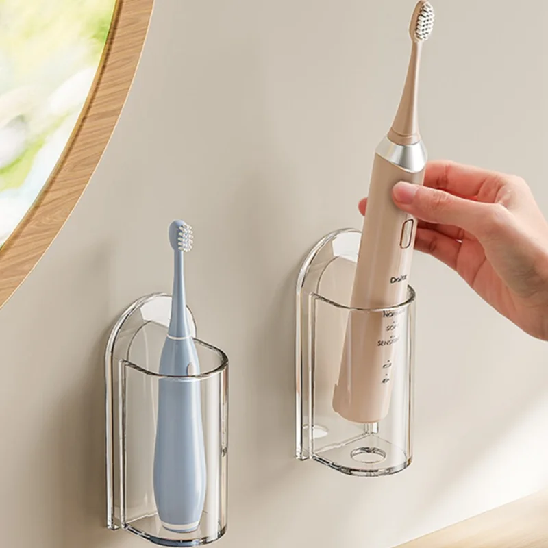 Electric Toothbrush Holder, Bathroom Wall Mounted Toothbrush Storage Base, Toothbrush Holder, Dental Appliance Storage Rack