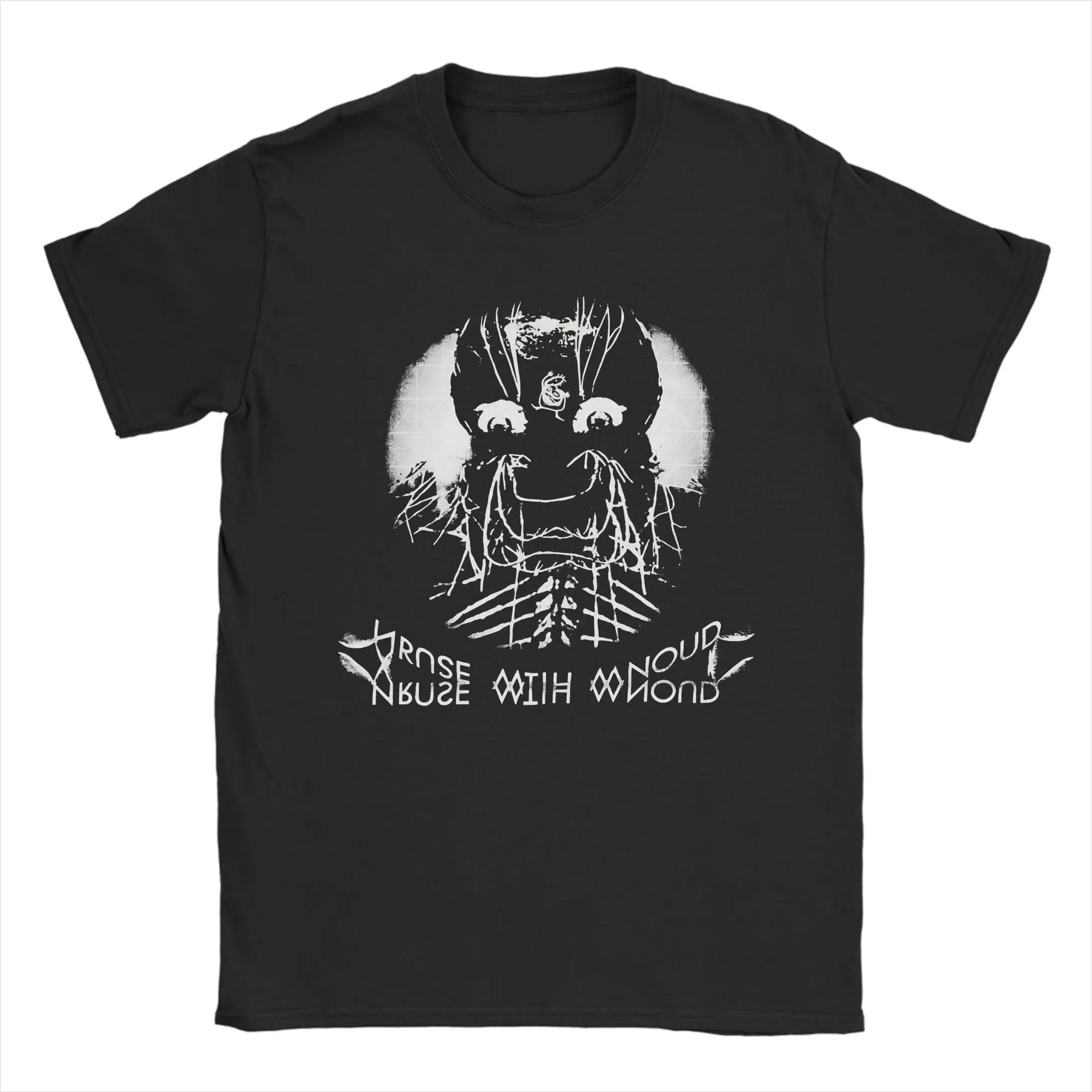 Animal Nurse With Wound Logo Dissection Band T-Shirt Summer Cotton T-Shirts For Men Popular Tee Shirt Short Sleeves Tees