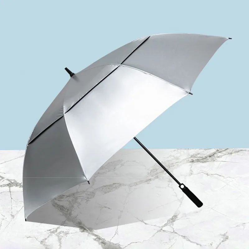 

Multifunction Large Umbrella Lightweight Double-layer Sunscreen Umbrellas Windproof Long Handle Household Windproof Rain Gear