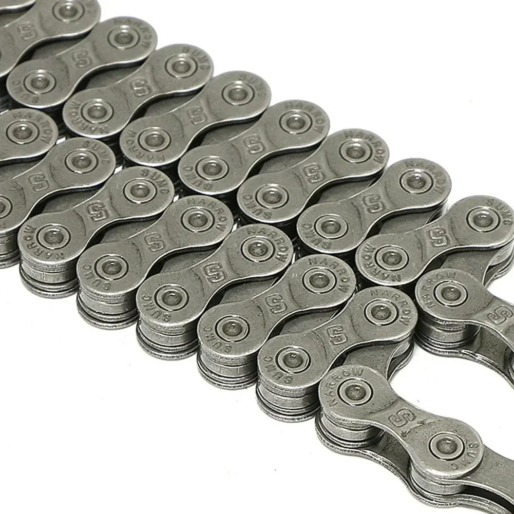 1pc 6/7/8 Speed Bike Chain Bicycle Chain For Road & Mountain Bike, Quick Link Included For Easy  Chains Replacement