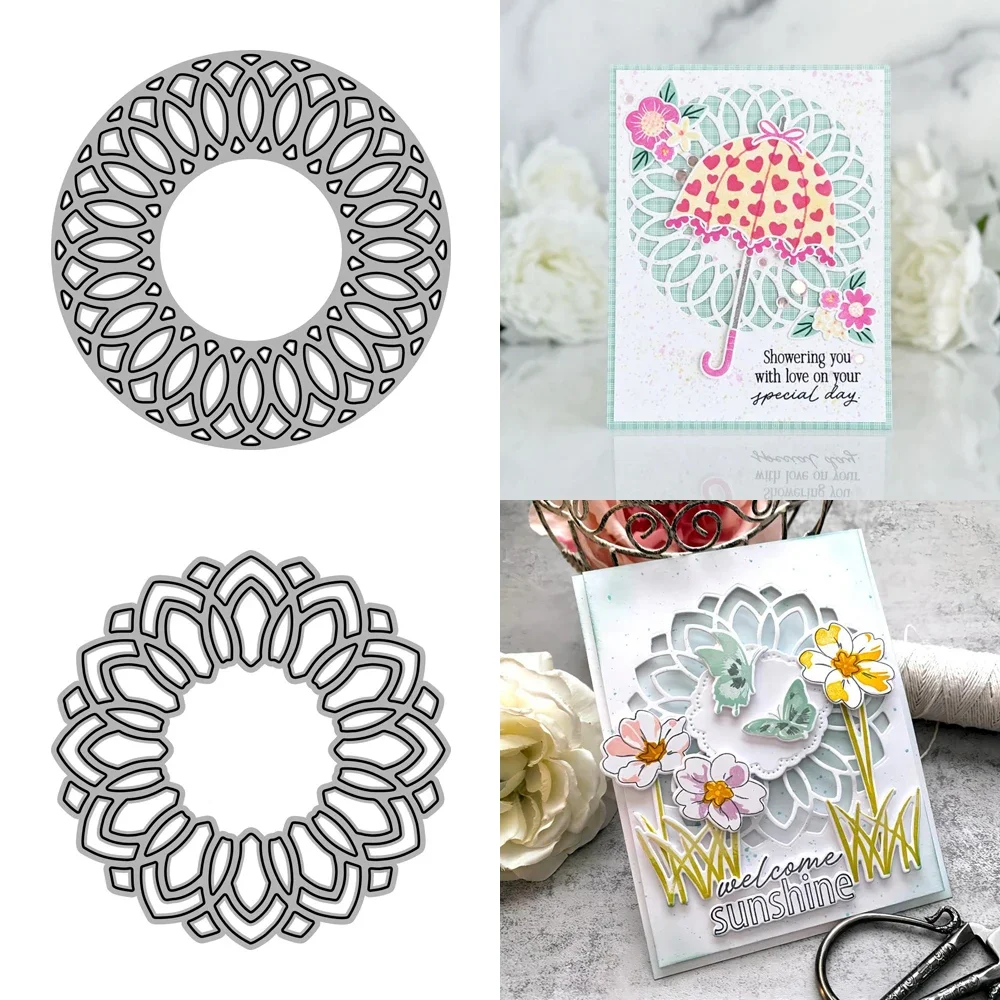 2024 AliliArts Metal Cutting Dies Spectacular Spiral diy Scrapbooking Photo Album Decorative Embossing PaperCard Die