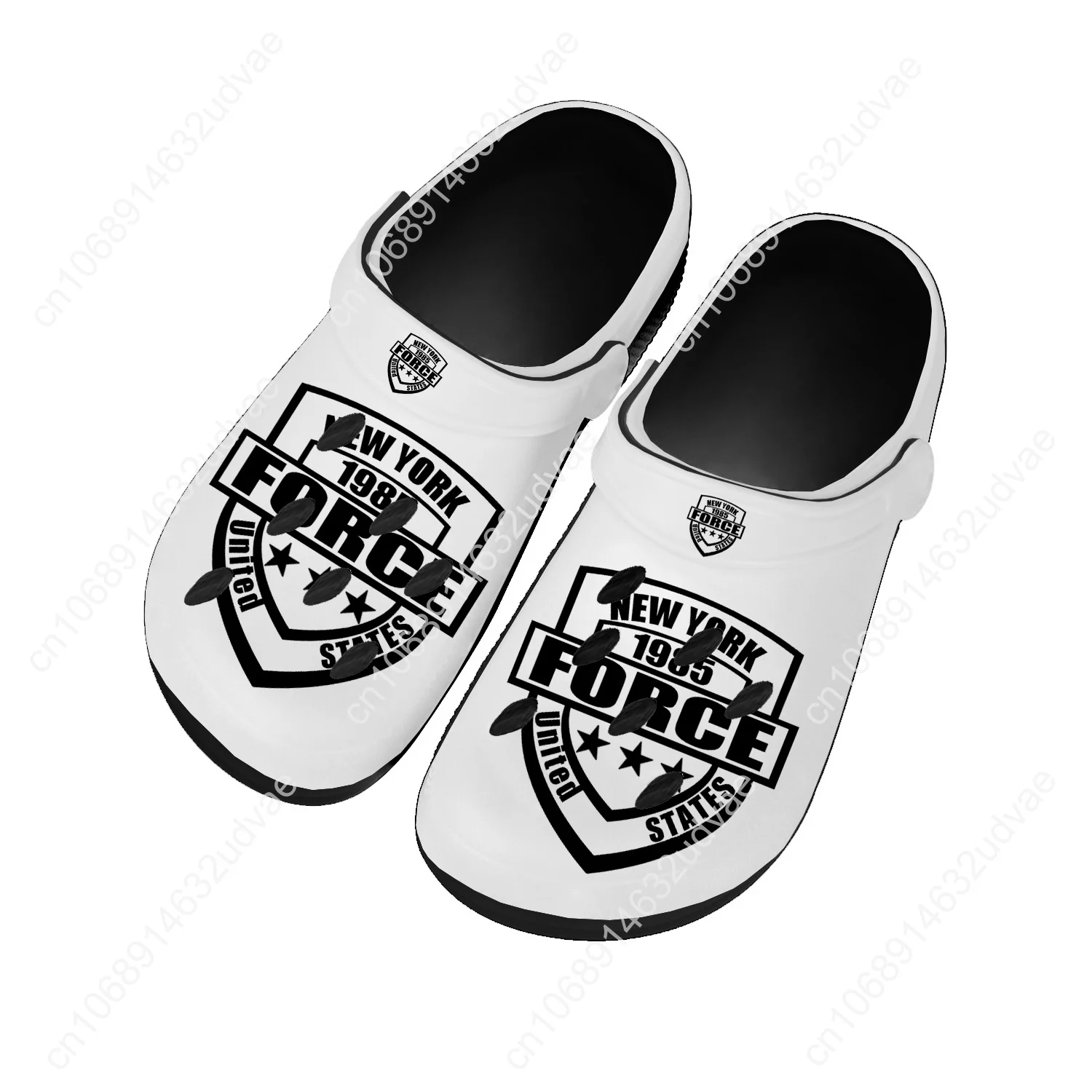 

New York Force 1985 United States Sandals Women Teenager Home Fashion Water Shoe Garden Breathable Comfort Beach Hole Slippers