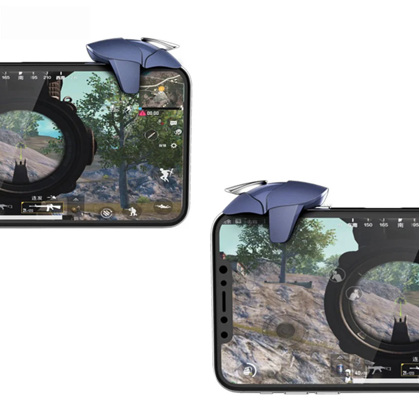 Diseño de tiburón para PUBG, Mando de juegos móvil, mando L1R1, juego para teléfono móvil, tirador, botón disparador