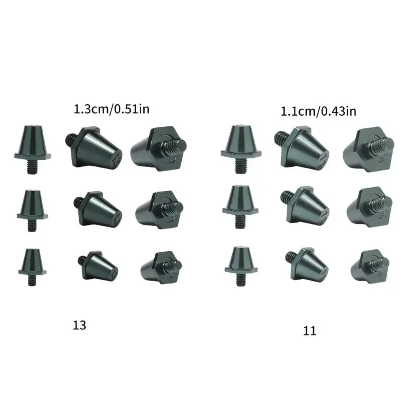 R6Fe 12pcs Bootball Boot Soccer Thay thế bóng đá Cleats Booccer Boot Cleats Track Giày Phụ kiện