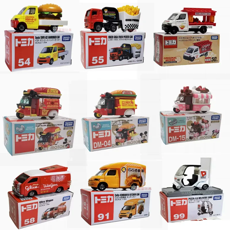 Оригинальный автомобиль Takara TOMY Dream Tomica, литая под давлением модель автомобиля из сплава, игрушки для мальчиков Toyota Isuzu GIGA Subaru Samber, лапша, грузовик