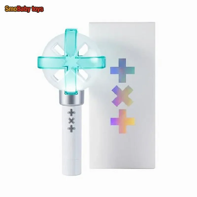 Kpop TXT Lightstick Ver.2 Концертная светящаяся лампа Ручной светильник Cheer Ver.1 Световая палочка Флуоресцентная коллекция фанатов Игрушки Подарки