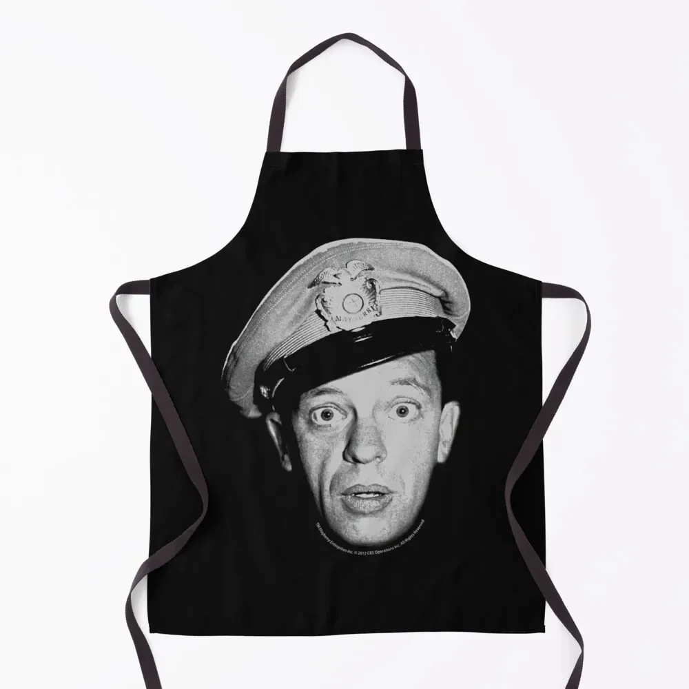 

ANDY GRIFFITH BARNEY HEAD Apron Household Items Kitchen Waterproof Kitchen Supplies Idea Goods Home and kitchen products Apron