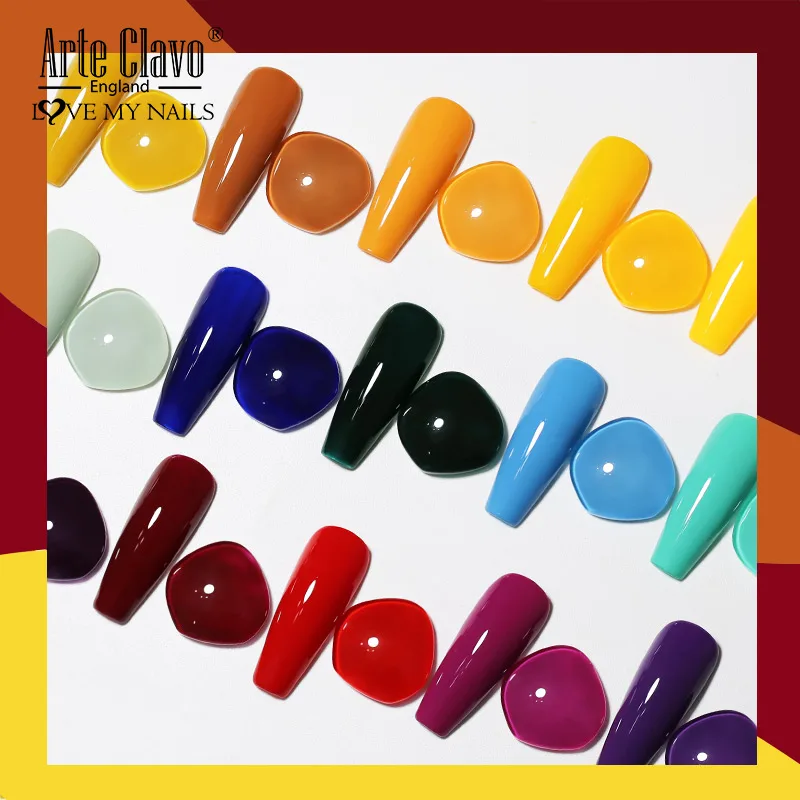 آرتي كلافو هيما Tpo الحرة هلام مسمار البولندية الخريف الشتاء سلسلة 15 مللي LED الهجين الورنيش مات قاعدة معطف مسمار الفن Gellak التمهيدي #2