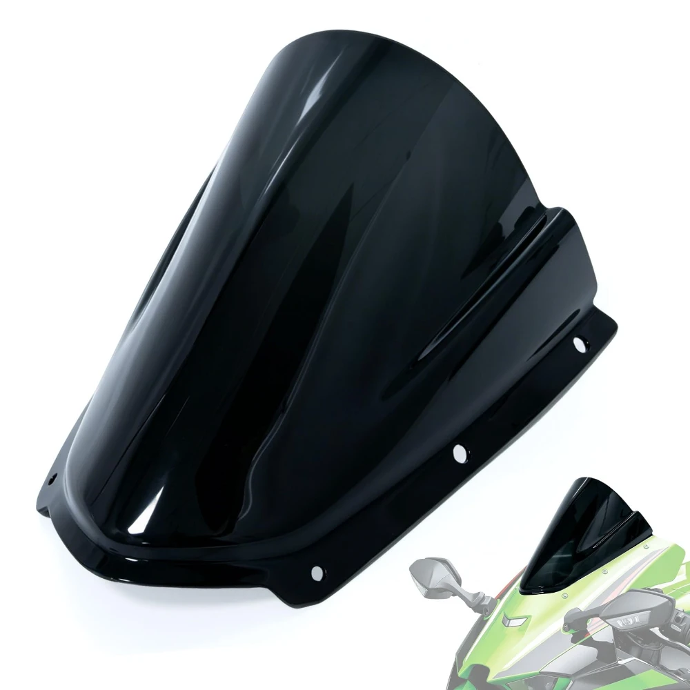 black-motorcycle-windshield-windscreen-wind-deflector-fit-for-kawasaki-ninja-zx-10r-2021-2022-2023-2024-2025-accessories