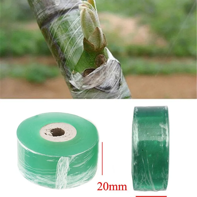 2 سنتيمتر 1 لفة تطعيم الشريط حديقة أدوات الحضانة شجرة الفاكهة مقصات Engraft فرع البستنة ربط حزام بولي كلوريد الفينيل أشرطة التعادل B1 #2