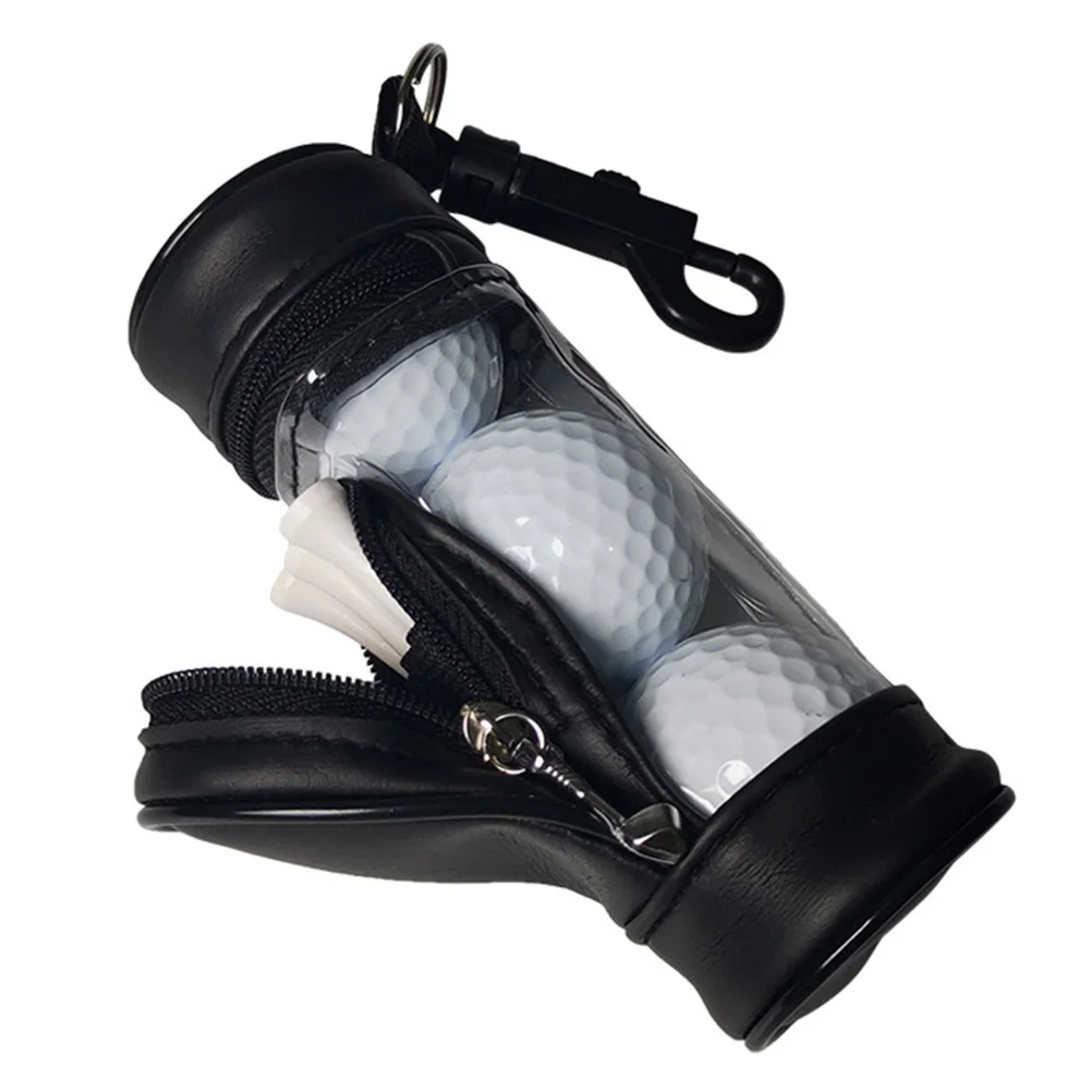 

1Set Golf Waist Bag Strong Fabric Wear Resistant Ball Carrier with Full Zip Secure Fit Holds Multiple Balls Lightweight Practice