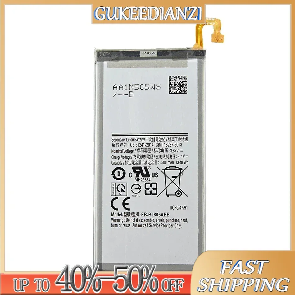 EB-BJ805ABE 3500mAh for Samsung Galaxy A6 Plus A6+ A6Plus SM-A605F A605G A6050 A605K A605FN A605GN A6058 Battery