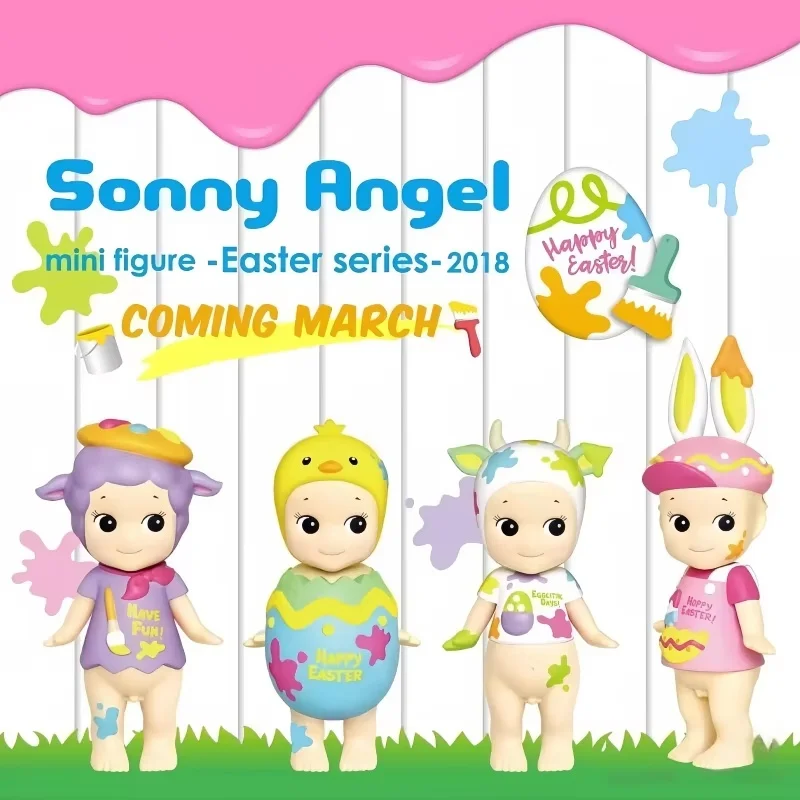 

Genuine Sonny Angel 2018 Limited Easter Series Blind Box Model Decoration Mystery Boxes Collection Toys Children Birthday Gifts