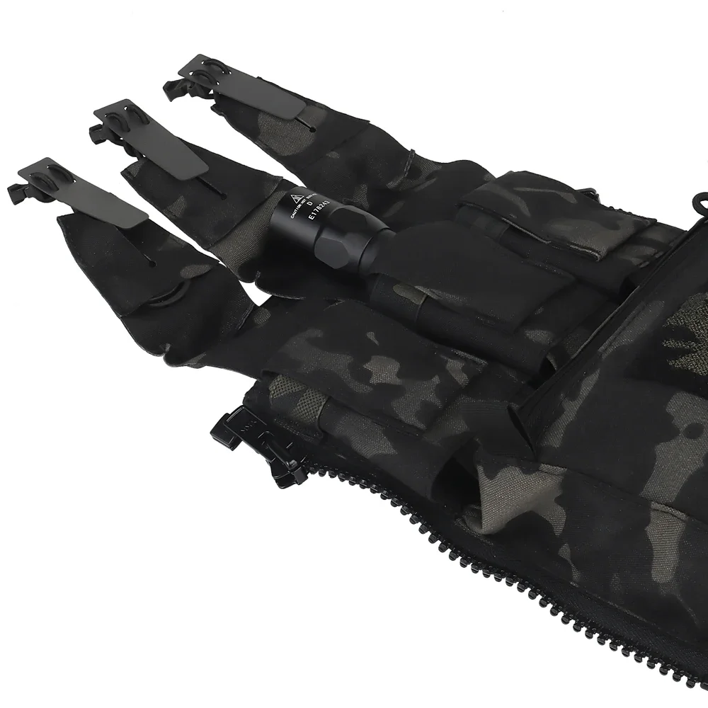 V5 FCPC Rückenplatte mit Reißverschluss, taktische Weste, Rückenplatte, Dreifach-Tasche, Plattenträger, Airsoft-Weste, Erweiterungstasche, Zubehör – Detail 18