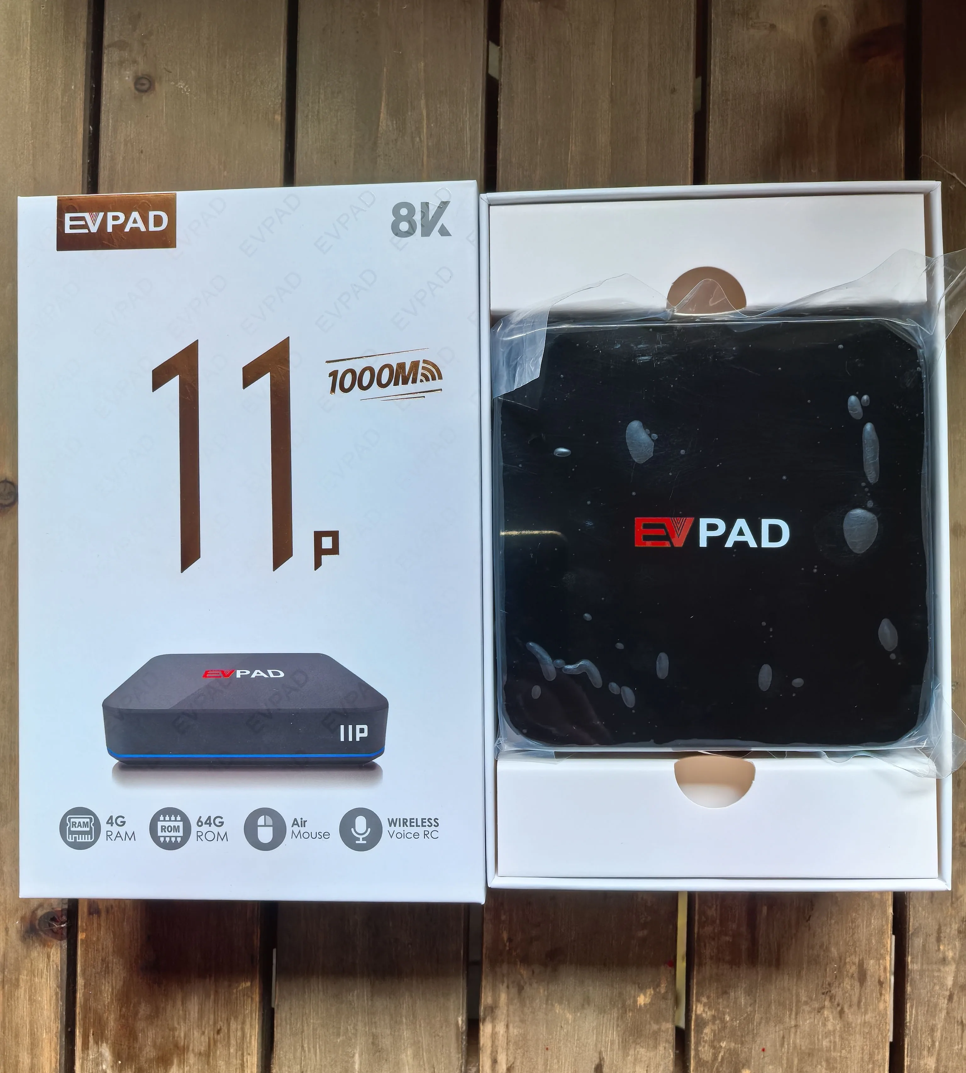 [حقيقي] Evpad 11P 2025 كندا صندوق التلفزيون أندرويد TV Box 4GB64GB أفضل فك التشفير الساخن في كوريا اليابان الولايات المتحدة الأمريكية سنغافورة المملكة المتحدة أستراليا التايلاندية