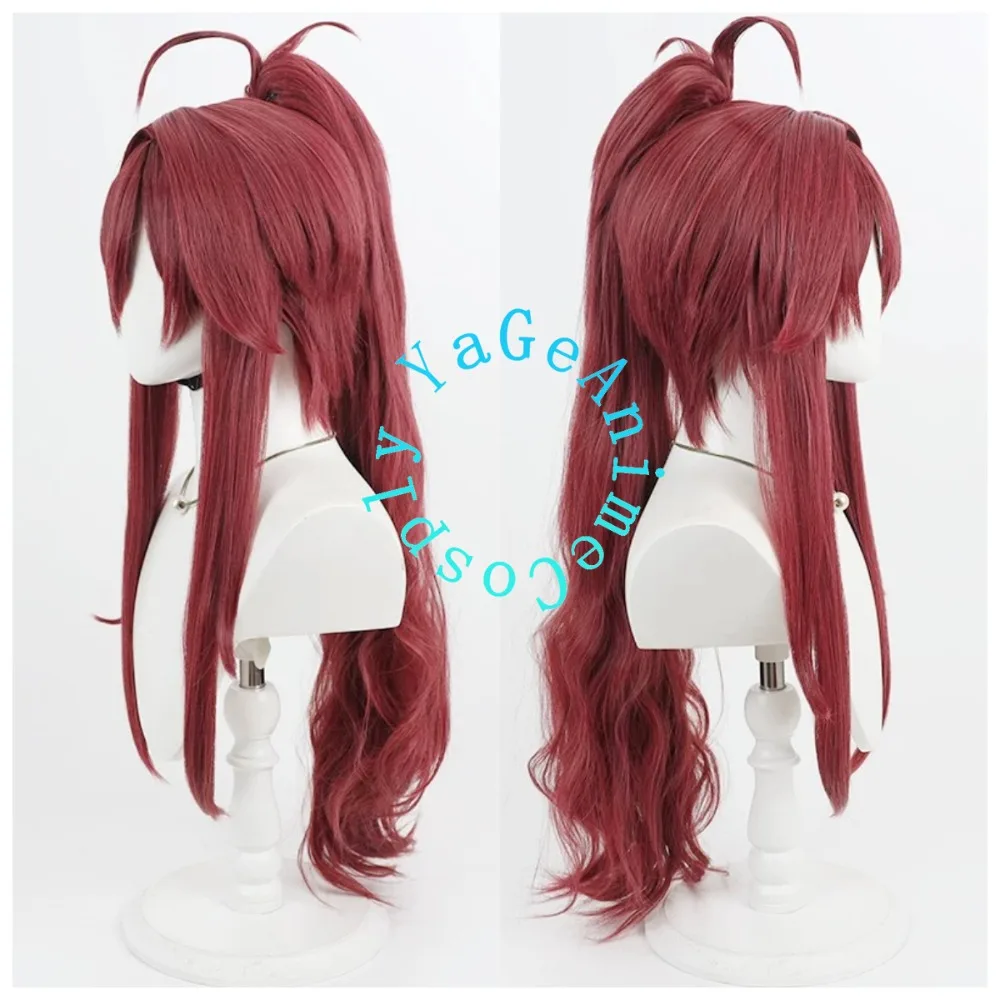 Kusuri Yakuzen Cosplay Wig Detachable Ponytail for Valentine Anime Convention Costume Party and Character Photography