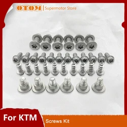 OTOM Motocross M6 M8 Full Motorcycle Screw Set Shock Absorber Plate Brake Disc Rear Chain Self-tapping Bolt For KTM EXC MXC SXF