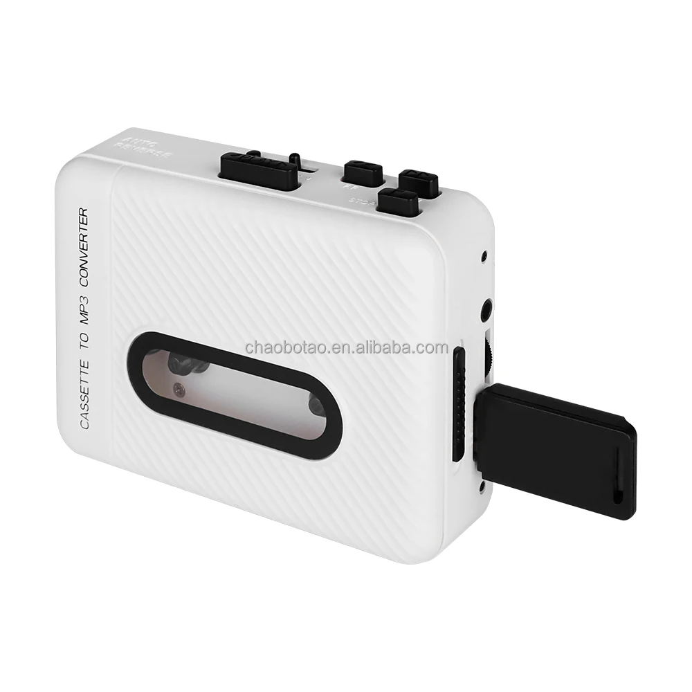 2026 Customization Portable Stereo Cassette Player Tape To MP3/USB Flash Disk Converter Audio Music Player