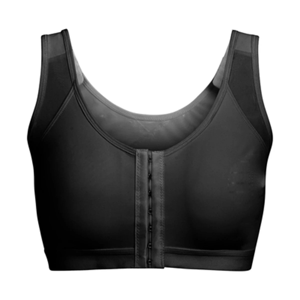 Post Surgery Bra Surgical Bra Compression Sports Bra Front Closure Bras for Women Close Breast Augmentation Bra Wireless