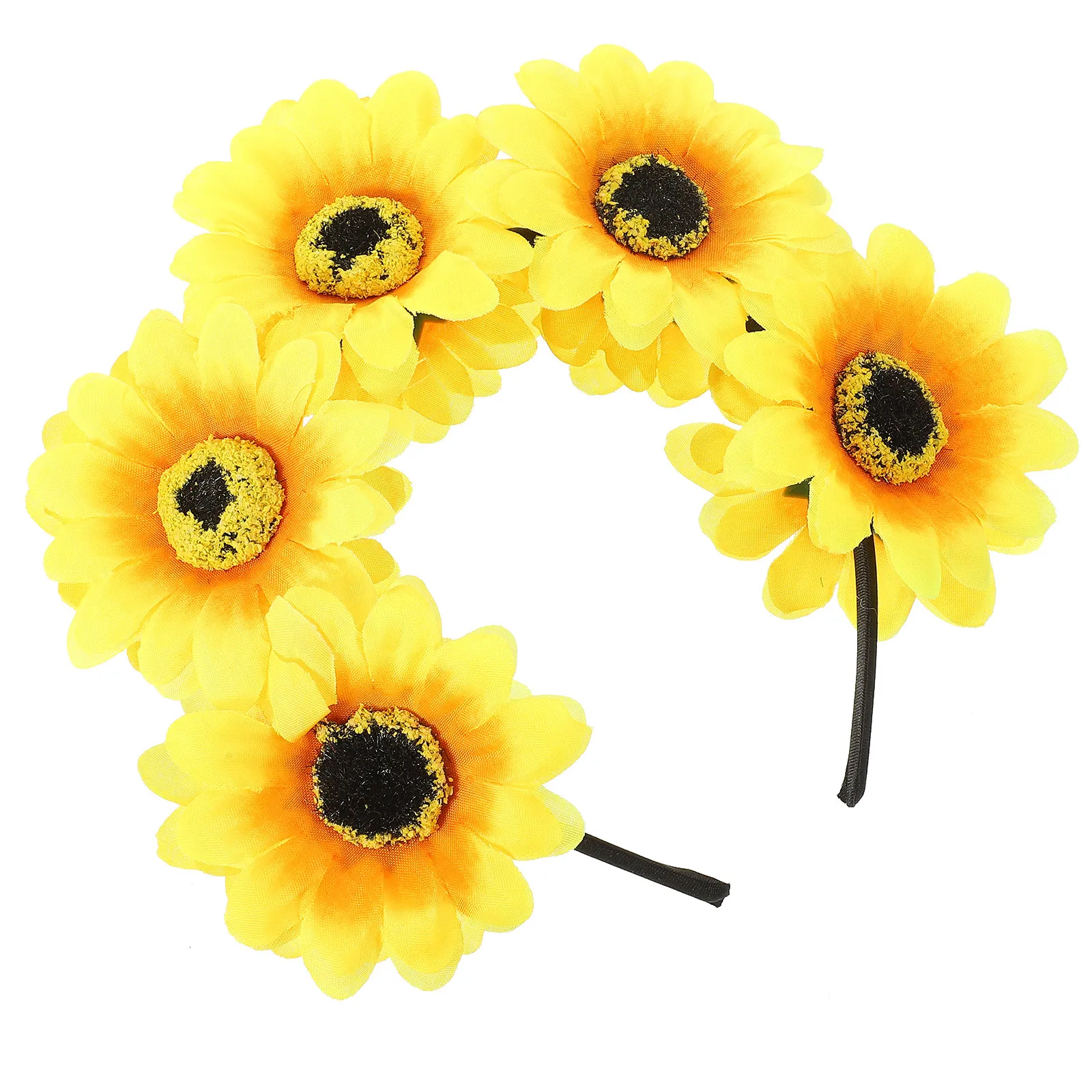 

Sunflower Headband Delicate Flower Hair Hoop Lightweight Comfortable Stylish Party Hair Decor for Women Birthday Festival