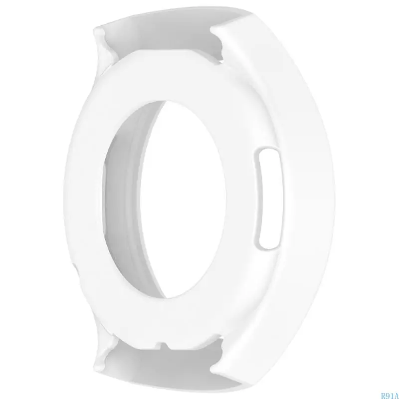 R91A 보호 케이스 커버 쉘 하우징 시계 5 42mm 46mm 스마트 워치 소프트 가드
