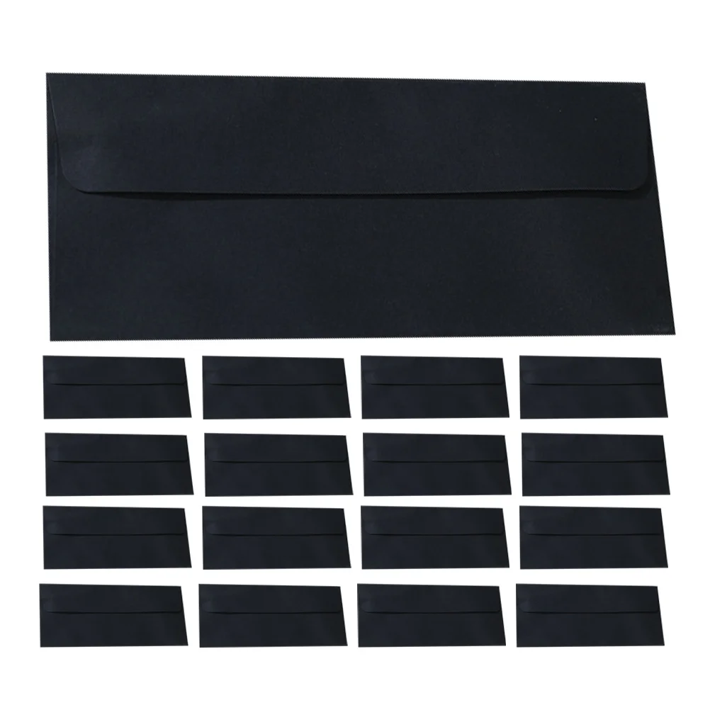 

20Pcs Self Seal Envelopes Standard Size for Mailing Birthday Invitations Money Business Invoice Cards Wedding Event