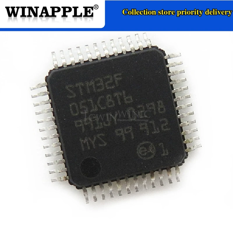 C8051F340-GQR C8051F340 STM32F100C8T6B STM32F100 STM32F051C8T6 STM32F051 STM32F103CBT6 STM32F103 LQFP-48