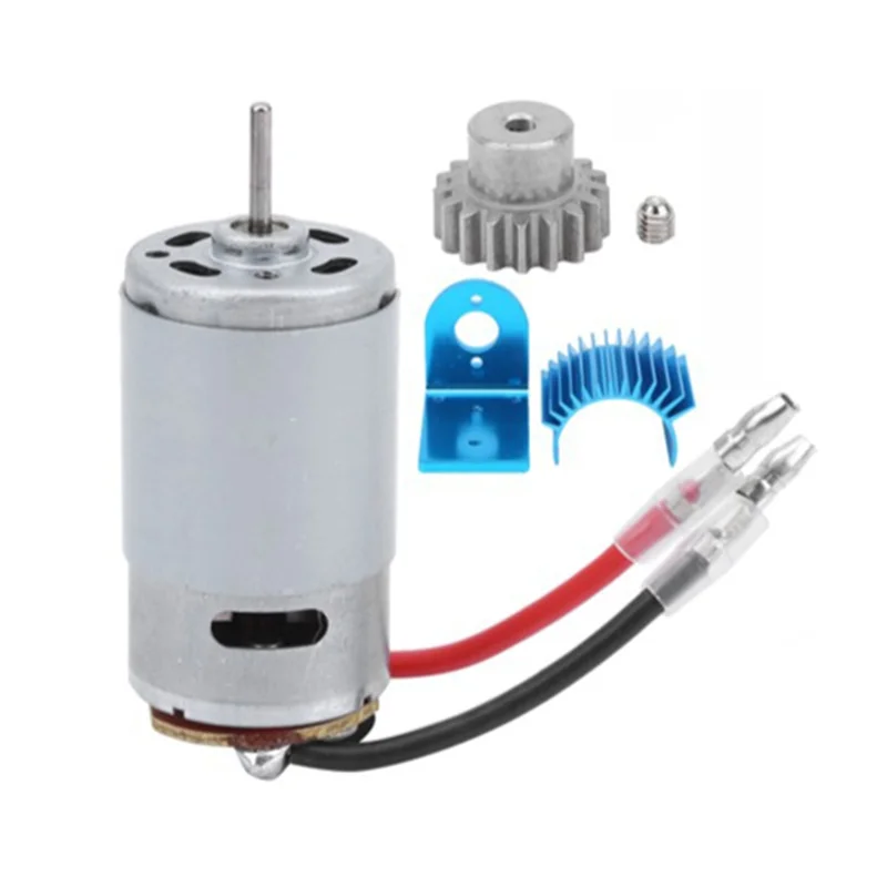 RS390 Motor Kit For A949 A959 A969 A979 1/18 4WD Rally Car 390 Brush Motor For RC Car-A83Z