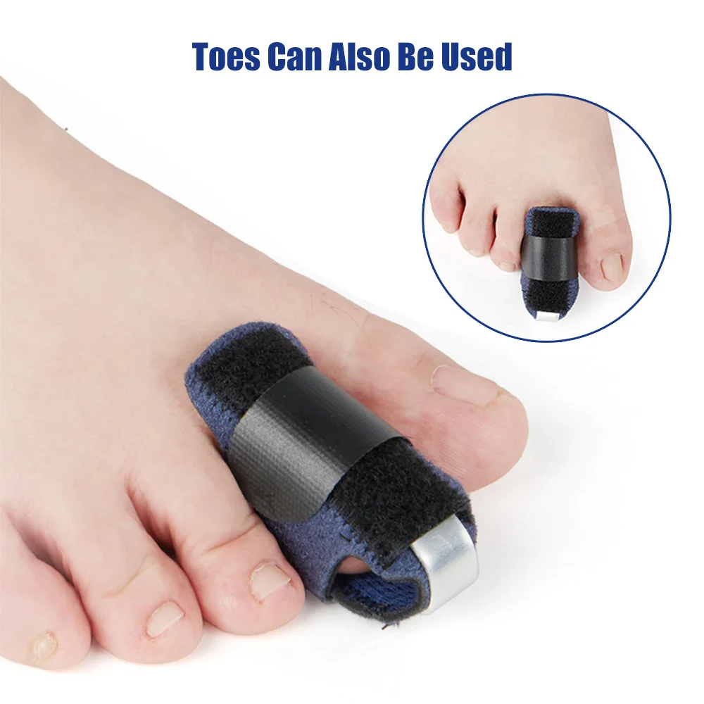 Adjustable Finger Toe Straightener for Hammer Toe Corrector Toes Brace Splint Hammertoe Splint Wrap Toe Covers Broken