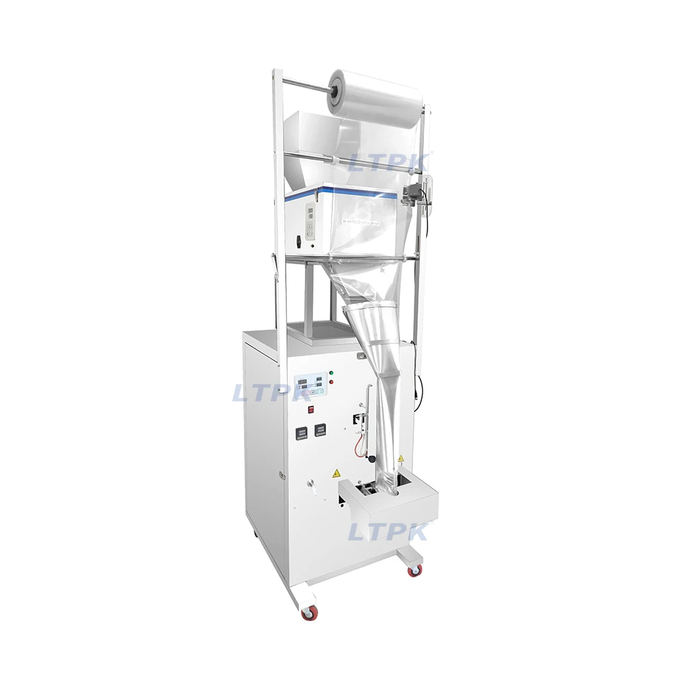 

BP1200T automatic 1200g nuts seeds Grain Popcorn Potato Chip bag weighing filling packing machine