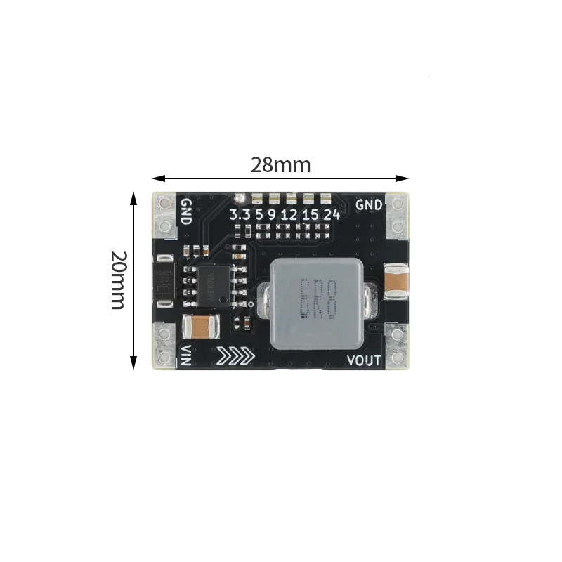 10Pcs/1pc 5A Input 5-30V to Output 3V 3.3V 5V 9V 12V 15V 24V Synchronous DC-DC Buck Converter Moter LED Car Motorized Bicycle