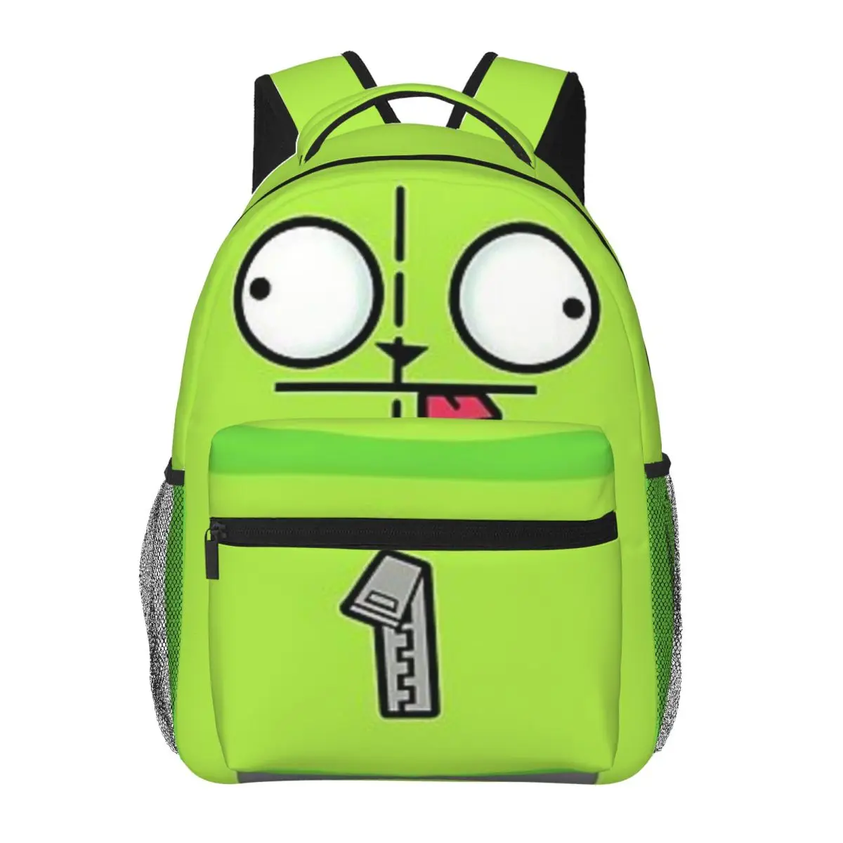 

INVADER ZIM! GIR BACKPACK Backpacks Boys Girls Bookbag Children School Bags Cartoon Laptop Rucksack Shoulder Bag Large Capacity