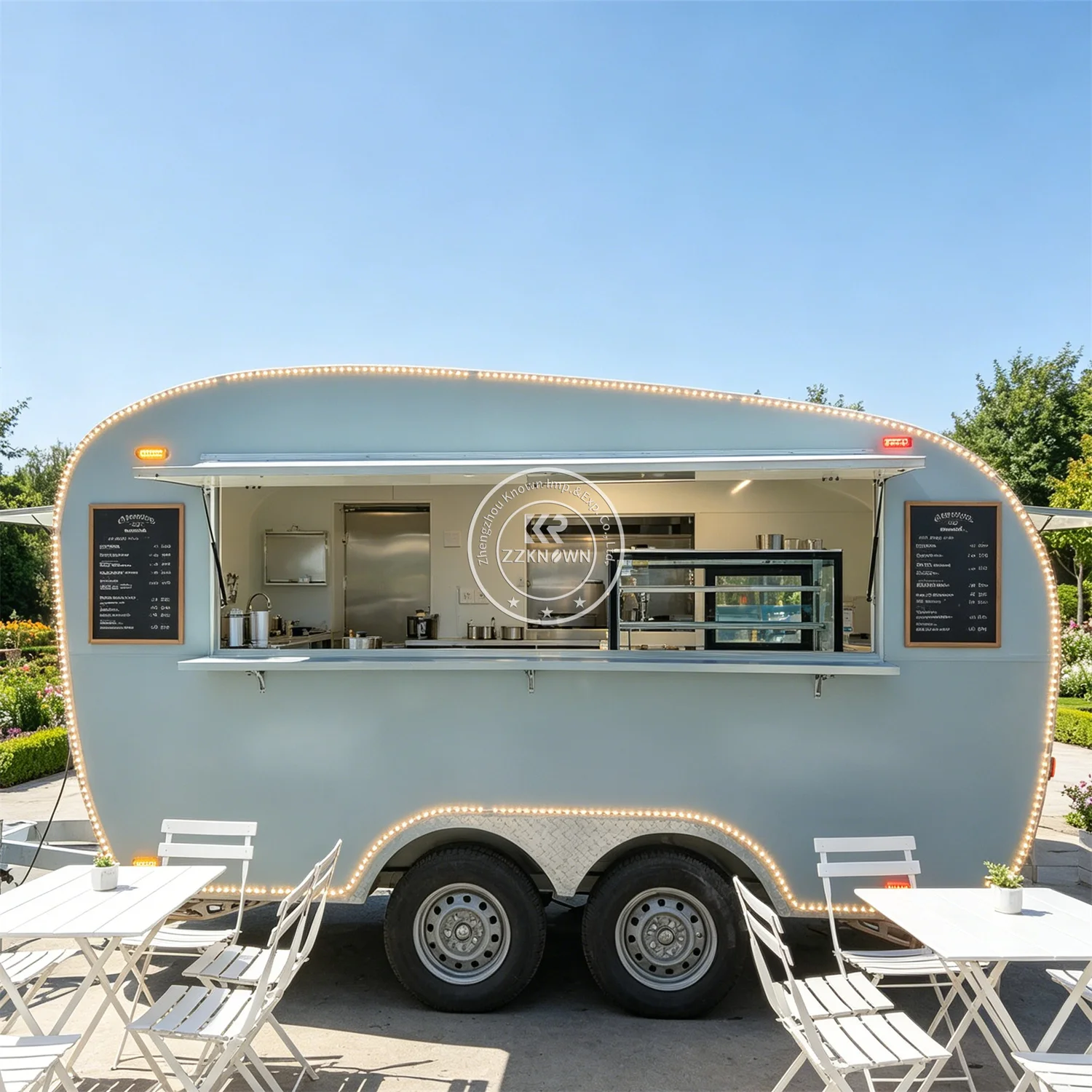 

DOT Approved Custom Mobile Hot Dog Hamburger Sandwich Fried Chicken Fast Food Cart Trailer Concession Snack Food Truck For Sale