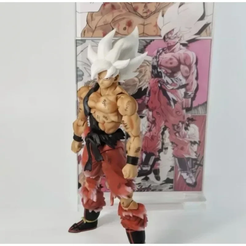 

In Stock Black Hole Dragon Ball SSJ Super Saiyan Warrior Awakening Battle Damage Furious Hero Son Goku Anime Action Figure Toys