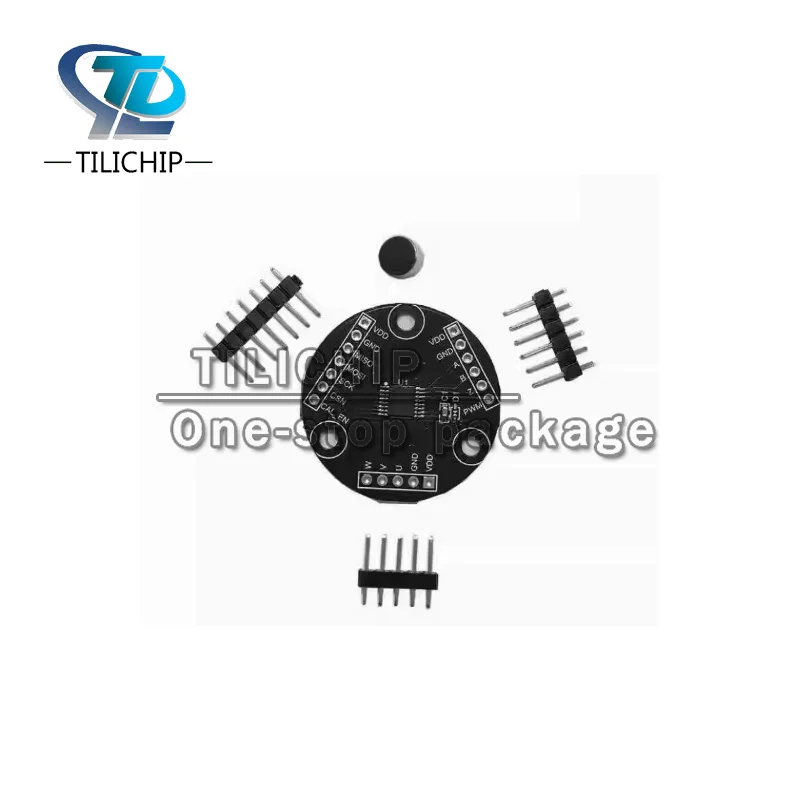 MT6826S High Precision and High Speed Magnetic Encoder Magnetic Induction Angle Measurement Sensor Module