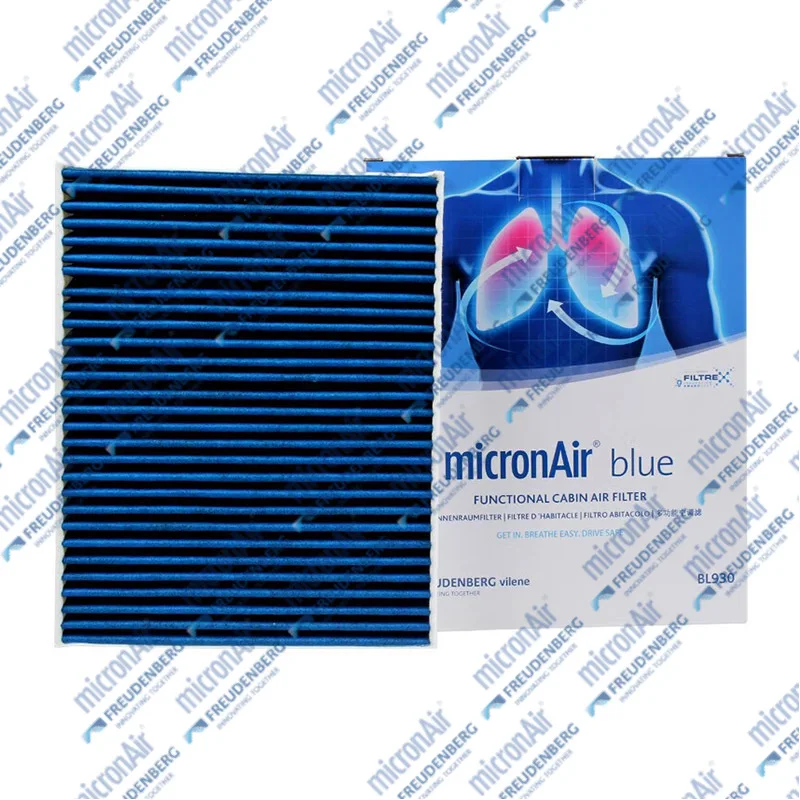 

For ALPINA B3 B4 D3 For BMW Series 1 2 3(F30 F31 F80) 4 For 718 BOXSTER CAYMAN 911 micronAir Cabin Air Filter BL930 64119237555