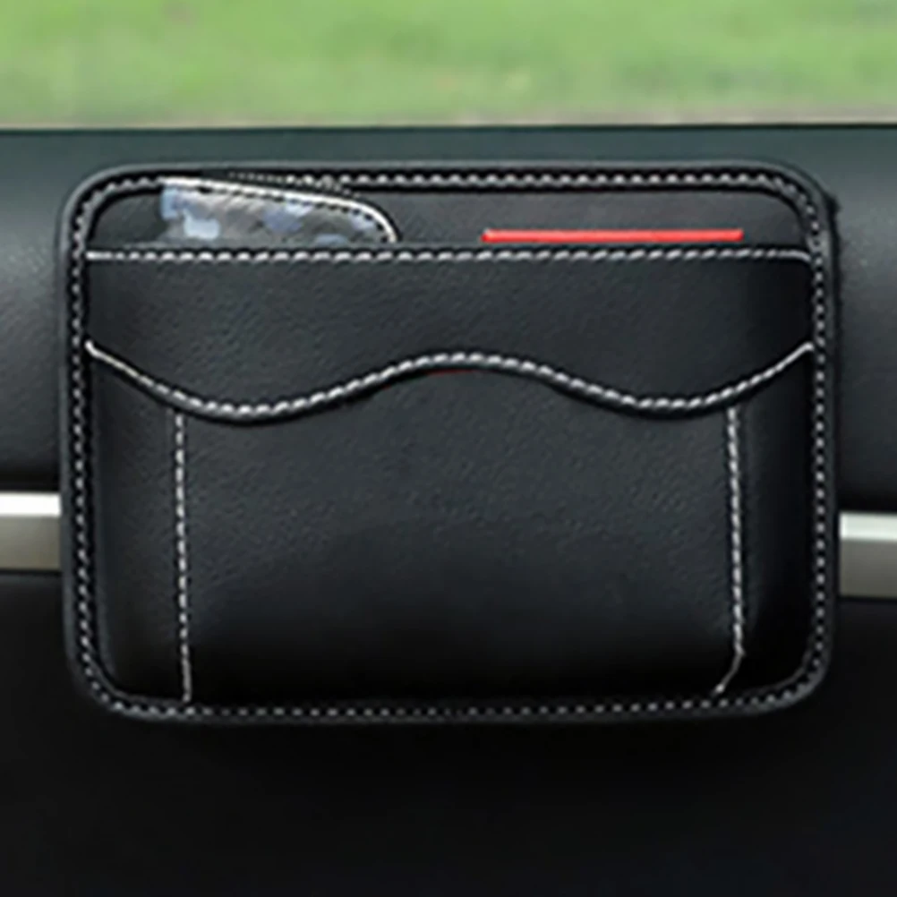 

Multifunctional Car Mobile Phone Storage Organizer Console Bag Dashboard Pouch Durable Easy Clean Material Center Console
