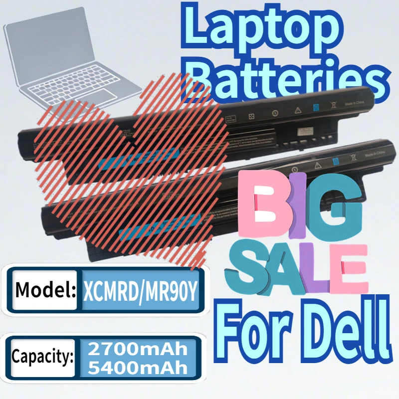 

Аккумулятор для ноутбуков Dell Inspiron 15 3000 Series (3521, 3531, 3537, 15R, 5537, 5521, 17R, 3721, 3737, 5737, 14R, 3421, 5421, 7447) MR90Y XCMRD