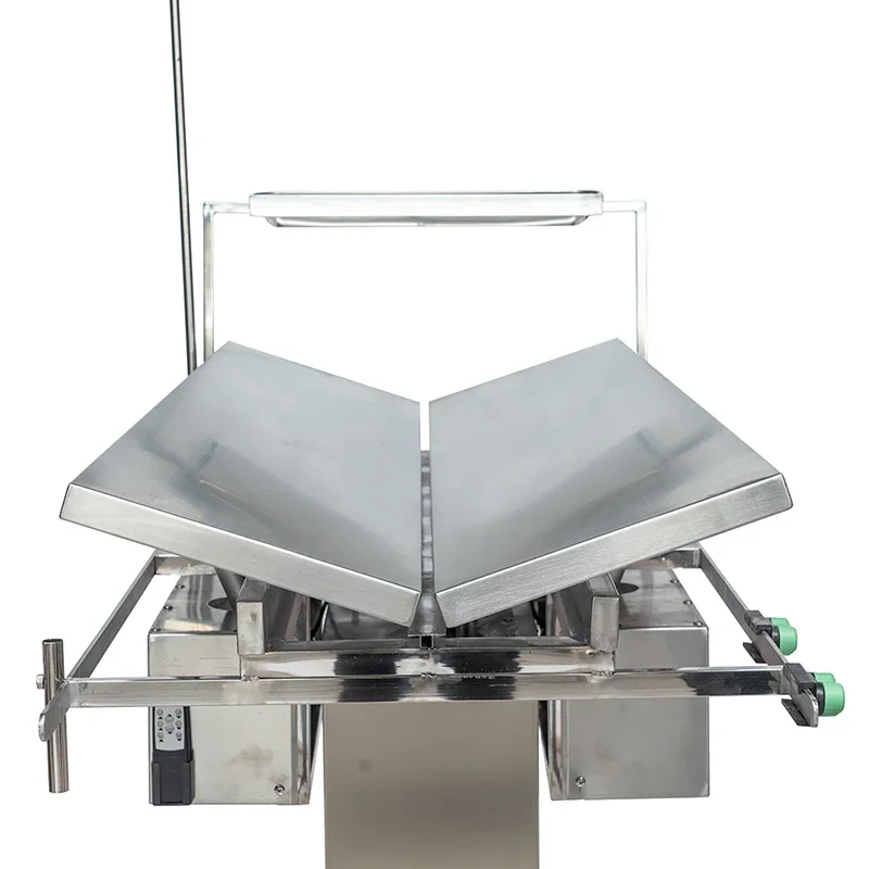 MN-POR003 Veterinary operating table better loading 304 stainless steel surgical bed for large dog