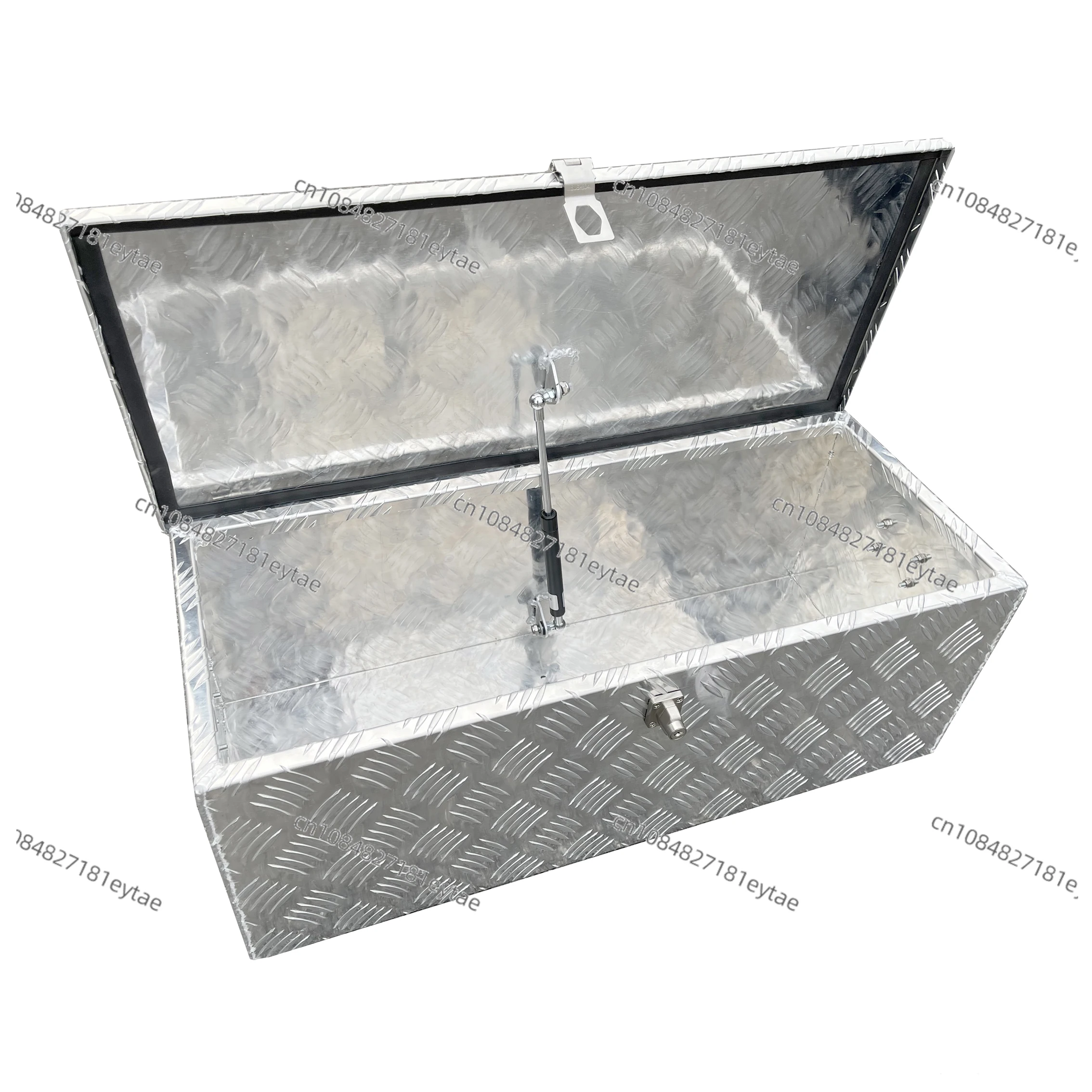 Portable Lockable 600*350*350mm Aluminum Square Truck Trailer Storage Cabinet Strong Durability Waterproof Features Tool Boxes