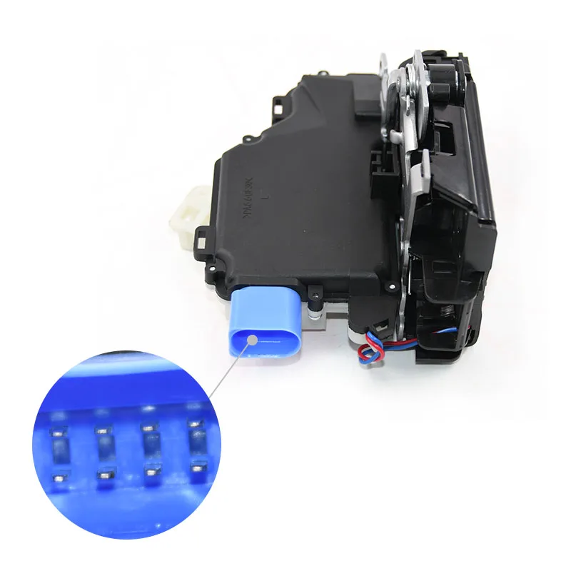 Front Left 8 pin Door Lock Actuator Mechanism For VW Transporter T5 T6 Seat Ibiza 3B1837015AM 3B1837015AQ 3B1837015AM polo